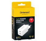 Intenso POWER ADAPTER 2XUSB-C GAN/7804012 Universale Bianco AC Ricarica rapida Interno