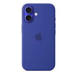 Apple Funda de silicona con MagSafe para el iPhone 16 - Azul ultramar