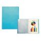 Protège-documents liderpapel polypropylène couverture flexible 60 pochettes fixes a4 210x297mm bleu translucide