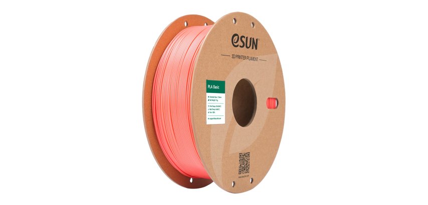 eSUN PLA BASIC Polylactic Acid (PLA) Pink 1 kg