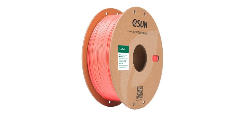 eSUN PLA BASIC Acide polylactique (PLA) Rose 1 kg