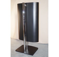 ITB PM5160 Supporti a parete per TV 190,5 cm (75") Pavimento Nero, Cromo