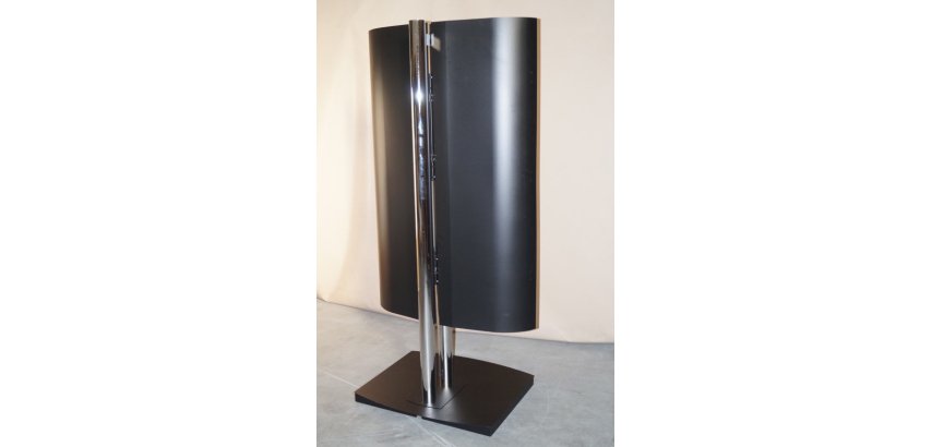 ITB PM5160 Supporti a parete per TV 190,5 cm (75") Pavimento Nero, Cromo