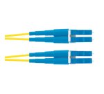 Panduit 1m OS2 LC Duplex Cable de fibra óptica e InfiniBand Azul, Amarillo