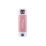 Transcend ESD310 1 To USB Type-A vers USB Type-C 3.2 Gen 2 (3.1 Gen 2) Rose