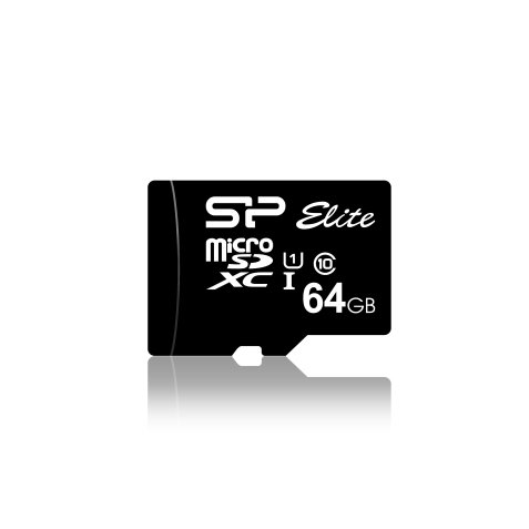 Carte micro SDXC + adaptateur 64Go Class 10 SP064GBSTXBU1V10