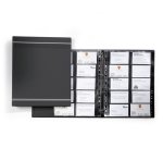 Classeur à anneaux pour cartes de visite VISIFIX, A4