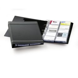 Classeur à anneaux pour cartes de visite VISIFIX, A4