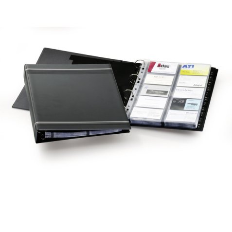 Classeur à anneaux pour cartes de visite VISIFIX, A4