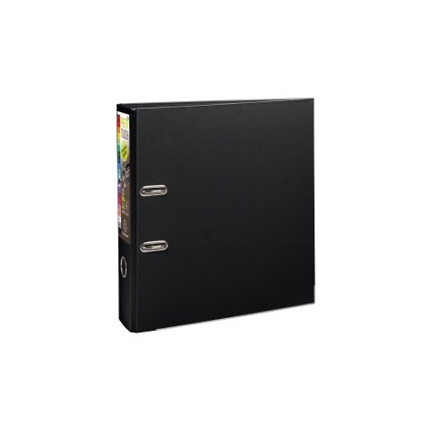 Classeur à levier en polypro PREMTOUCH dos de 8cm, coloris Noir