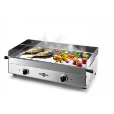 KRAMPOUZ Plancha GECIG2AO Design Inox 2 x 1800W