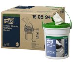 Lingette tork w15 humide nettoyage surface texture     resistante 1 seau 58          lingettes