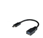 MCL USB31-CM/AFCE câble USB USB 3.2 Gen 1 (3.1 Gen 1) 0,17 m USB C USB A Noir