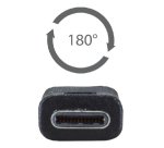 MCL USB31-CM/2HBFCE câble USB USB 2.0 0,17 m USB C USB A Noir