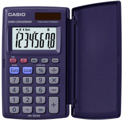 Casio HS-8VER calcolatrice Tasca Calcolatrice di base Blu