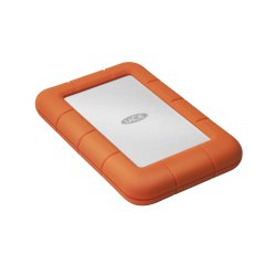 LaCie Rugged Mini disque dur externe 1 To 5400 tr/min 2.5" Micro-USB B 3.2 Gen 1 (3.1 Gen 1) Orange, Argent