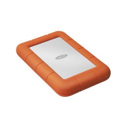 LaCie Rugged Mini externe harde schijf 1 TB 5400 RPM 2.5" Micro-USB B 3.2 Gen 1 (3.1 Gen 1) Oranje, Zilver