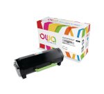 Toner remanufacturé OWA - haute capacité - Noir - pour LEXMARK 60F2H00, 60F2H0E