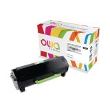 Toner remanufacturé OWA - haute capacité - Noir - pour LEXMARK 60F2H00, 60F2H0E