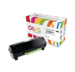Toner remanufacturé OWA - haute capacité - Noir - pour LEXMARK 60F2H00, 60F2H0E