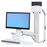 Ergotron StyleView Blanc PC Support multimédia