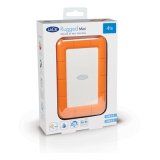 LaCie Rugged Mini disque dur externe 2 To 5400 tr/min Micro-USB B 3.2 Gen 1 (3.1 Gen 1) Orange, Argent