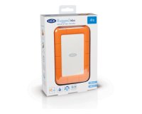 LaCie Rugged Mini disque dur externe 2 To 5400 tr/min Micro-USB B 3.2 Gen 1 (3.1 Gen 1) Orange, Argent
