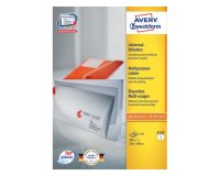 Avery 6135 self-adhesive label Rectangle Permanent White 200 pc(s)