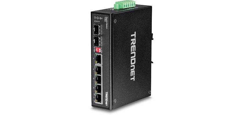 Trendnet TI-G62 commutateur réseau Non-géré L2 Gigabit Ethernet (10/100/1000) Noir