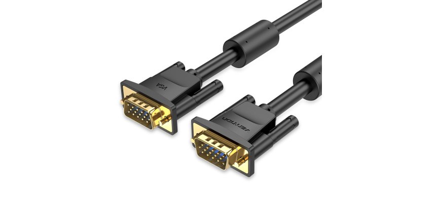 Vention Cable SVGA DAEBG/ VGA Macho - VGA Macho/ 1.5m/ Negro