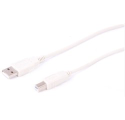 Uniformatic 1.8m USB 2.0 A-B câble USB 1,8 m USB A USB B Blanc