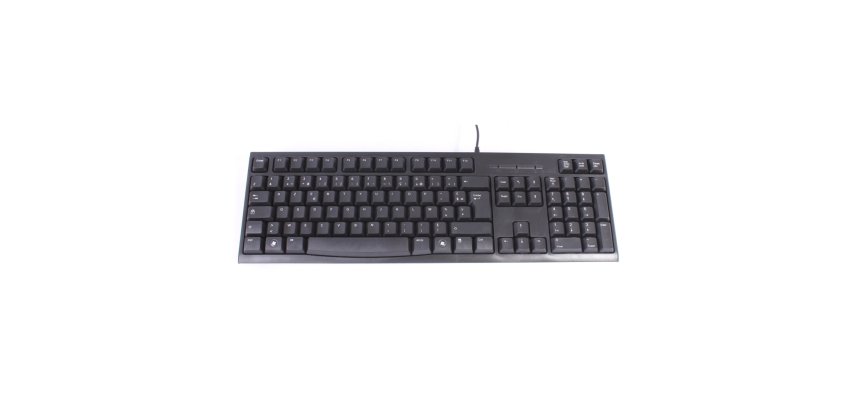 Uniformatic 82112 clavier Maison USB AZERTY Noir