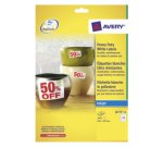 Avery J4773-10 self-adhesive label White 24 pc(s)