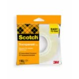 Nastro adesivo 508 -confezionato singolarmente -  19 mm x 33 m - PP - trasparente - Scotch - Conf. 8 rotoli