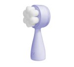 Muitomas FACEBRUSHVL spazzola per la pulizia del viso Spazzola per massaggi Viola, Bianco