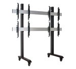 B-Tech BT8371 152,4 cm (60") Noir, Argent