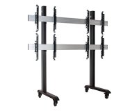 B-Tech BT8371 152,4 cm (60") Noir, Argent