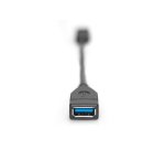 Digitus Adaptador / convertidor USB-C - USB-A, OTG, 0,15 m