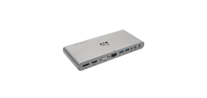 Tripp Lite U442-DOCK4-INT station d'accueil Avec fil USB 3.2 Gen 2 (3.1 Gen 2) Type-C Gris