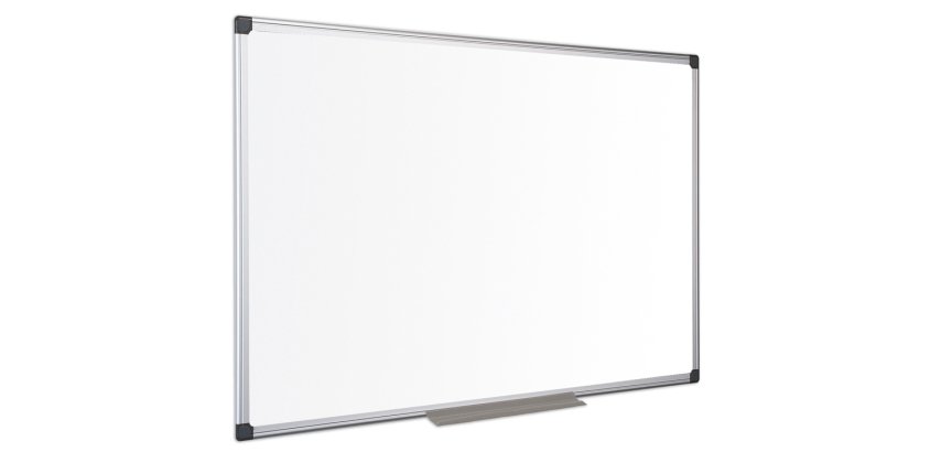 Bi-Office Maya Lacquered Steel Aluminium Framed