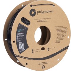 Polymaker PA06001 3D-Druckmaterial Polylactidsäure (PLA) Schwarz 750 g