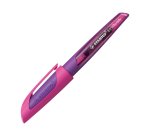 Stylo-plume stabilo easybuddy twilight sky plume m standard pour gaucher et droitier      coloris rose/violet fonce