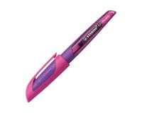 Stylo-plume stabilo easybuddy twilight sky plume m standard pour gaucher et droitier      coloris rose/violet fonce