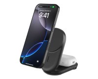 Belkin Qi2 Fitness tracker, Casques, Smartphone, Smartwatch Noir USB Recharge sans fil Charge rapide Intérieure