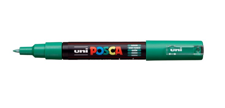 Marqueur à pigment PC-1MC, vert foncé