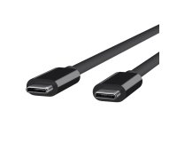 DLH Cable USB-C (M) vers USB-C (M) 1m noir 5A/100W max 10 Gbit/s