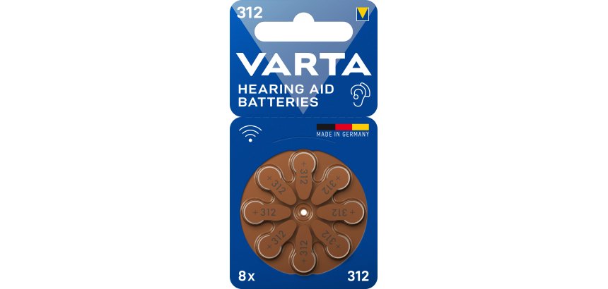 Varta 4043752393712 household battery Single-use battery 312 Zinc-Air