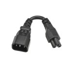 Eaton P014-P15M-EU câble électrique Noir 0,15 m IEC C14 IEC C5
