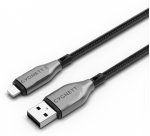 Cygnett CY4658PCCAL lightning cable 1 m Black, Grey