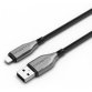 Cygnett CY4658PCCAL lightning cable 1 m Black, Grey